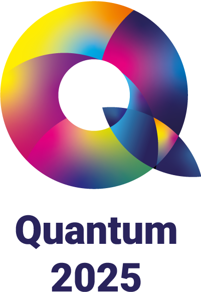 Quantenjahr 2025 Logo