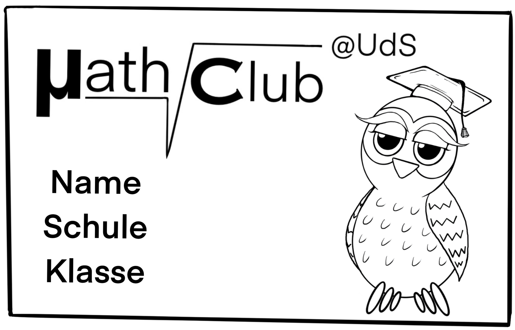 Ausweis Mathe-Club