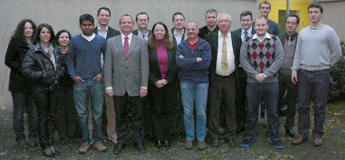 Gruppenfoto der Teilnehmer des Gründungstreffens des Knorpelnetzes