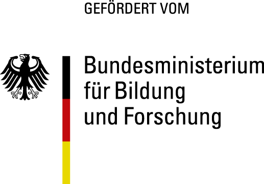 Logo: Gefördert vom Bundesministerium für Bildung und Forschung
