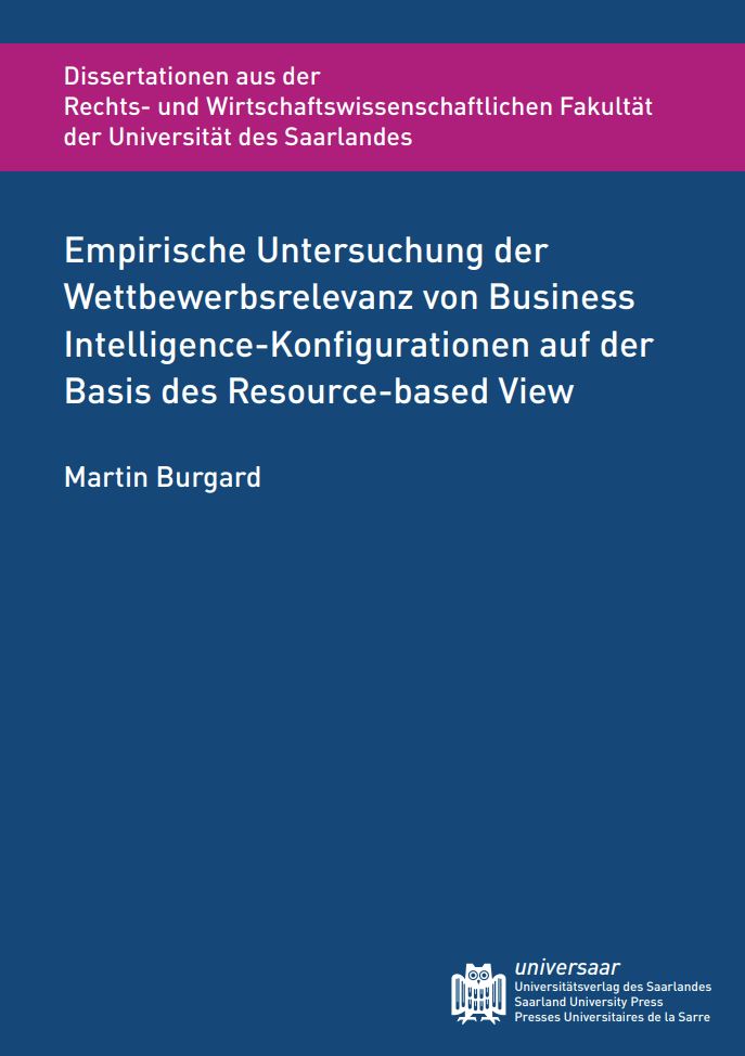 Cover-Buch der Monographie von Dr. Burgard