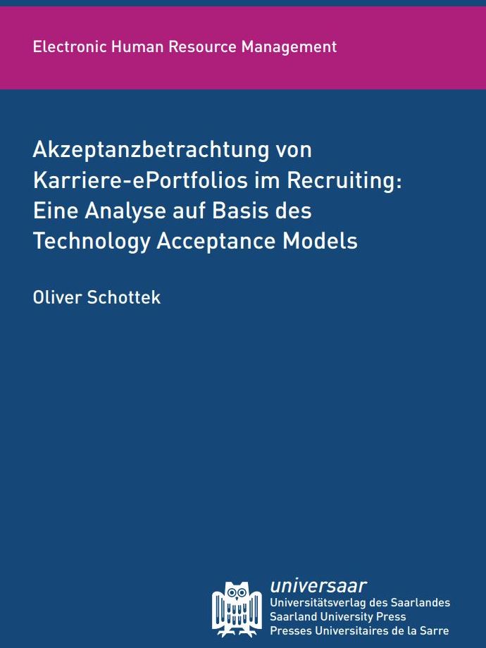 Cover-Buch der Monographie von Dr. Schottek